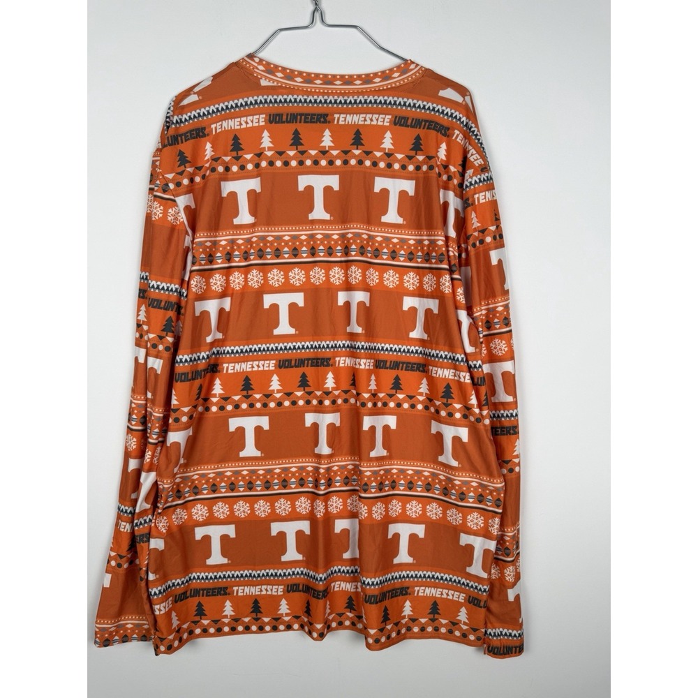 Tennessee Volunteers‎ Tacky Ugly Sweater Holiday Men's Pajama size Large - Picture 5 of 5
